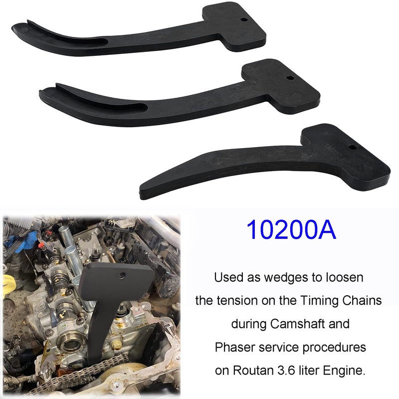 Bestong Camshaft Phaser Timing Chain Tools Compatible with VW Chrysler Dodge Jeep 3.6L 10200A, 10202, 10369A - Image 3